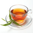 Apple mint green tea