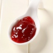 Apple raspberry sauce