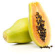 Baked stuffed papayas