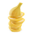 Banana mousse
