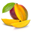 Bircher muesli with mango and passion fruit