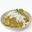 Black bean chicken chilaquiles