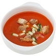 Black bean gazpacho