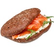 Blackened salmon sandwich