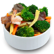 Broccoli almond tofu stir fry