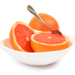Broiled grapefruit