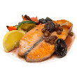 Broiled grouper with teriyaki sauce