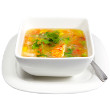 Cajun bean corn and shrimp bisque