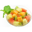 Cantaloupe salad