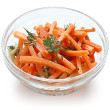 Carrot raisin salad