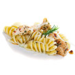 Chicken pasta with pine nuts