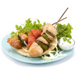 Chicken souvlaki