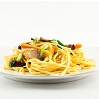 Chinese chicken and noodle salad