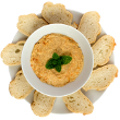Cilantro hummus