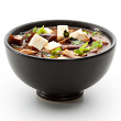 Coconut lime tofu soup