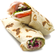 Crab avocado wrap