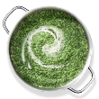 Creamed spinach
