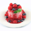 Crispy berry parfait
