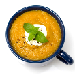 Curried carrot soup