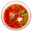 Dilled borscht