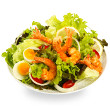Edamame shrimp salad