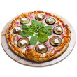 Eggplant pizza