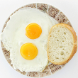 Eggs over garlic cheddar grits