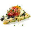 Egg white and sun-dried tomato frittata