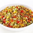 Egyptian lentil salad