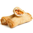 Fresh spring rolls with shrimp