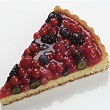 Frozen raspberry pie