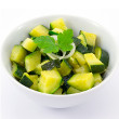 Garlic and parsley zucchini