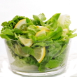 Garlic lemon salad