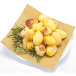 Garlic roasted potatoes