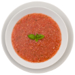 Gazpacho with garbanzo beans
