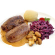 German beef rouladen