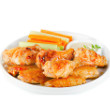Glazed chicken with dried fruit and parsnips