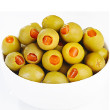 Green olive and almond spread