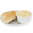 Grilled hummus sandwich