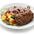 Grilled jerk chicken