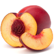 Grilled nectarines