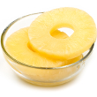 Grilled pineapple with honey