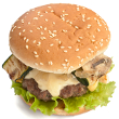 Grilled portobello burgers