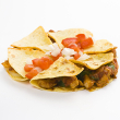 Ham and mango quesadillas