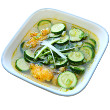 Hearty zucchini soup