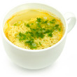 Home-style turkey soup