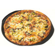 Kale and mushroom pizza