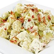 King crab and potato salad