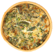 Leek and yogurt pie