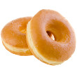 Lemon balm yogurt donuts